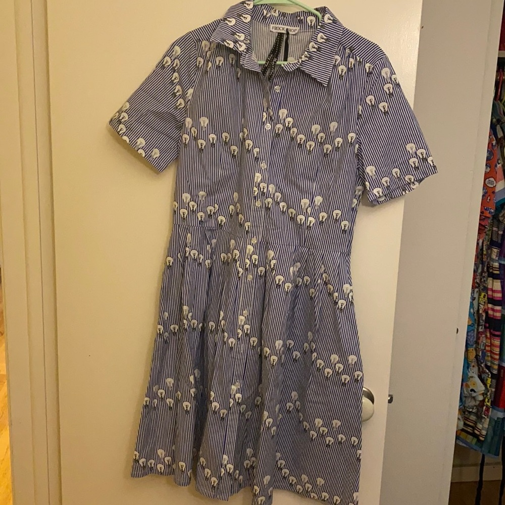 Modcloth Frock Shop Lightbulb Dress XL